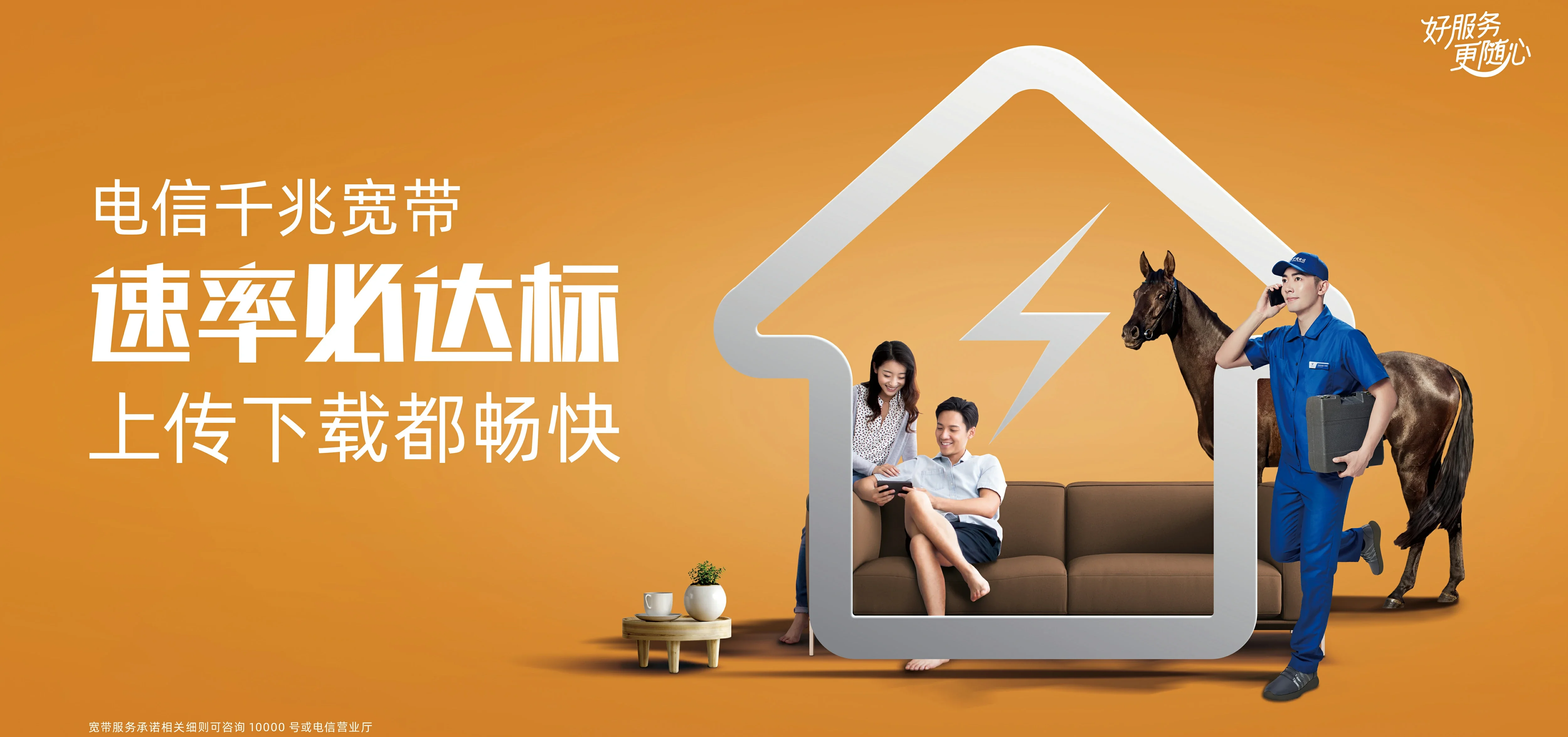 中国电信 尖峰电信宽带 宽带套餐